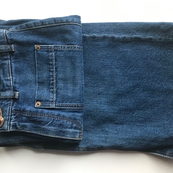 MASSIMO DUTTI MEDIUM WASH MIDLENGTH PENCIL JEAN SKIRT SIZE 6 - Picture 9 of 9